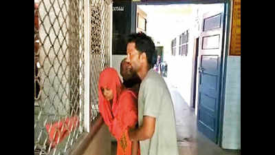 Woman on drip, her toddler locked for seven hours by hospital staff in UP