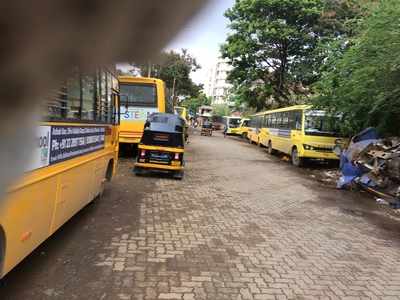 Parking of school buses