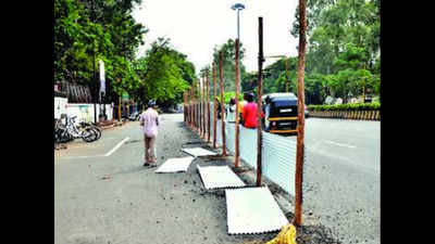 NMC plans to create 650-metre barrier-free stretch on Trimbak Road