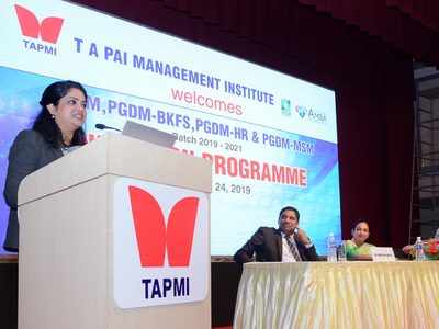 TAPMI kicks off academic year of four batches of current academic year