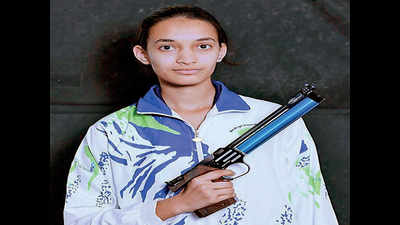 Bhopal electrician’s daughter bags gold in national shooting championship