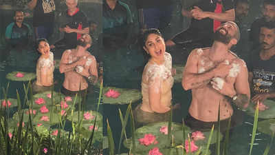 Kareena Kapoor Khan's latest picture in a pond for a new commercial is winning hearts!