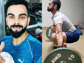Virat Kohli practicing this KILLER deadlift is absolute #fitspiration