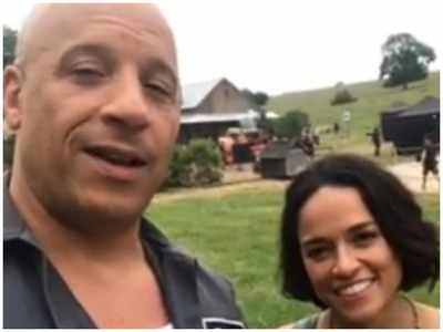 Vin Diesel and Michelle Rodriguez begin shooting for new 'Fast & Furious' film