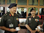 Maj Gen Janki Pant and Maj Gen AK Sanyal