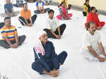 Fitness enthusiasts celebrate International Yoga Day in Bhopal