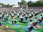 Fitness enthusiasts celebrate International Yoga Day in Bhopal