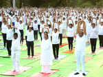 Fitness enthusiasts celebrate International Yoga Day in Bhopal