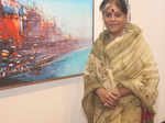 A painting exhibition on Varanasi’s temples and ghats