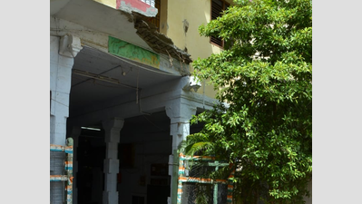 Three students injured as portion of Madurai school building collapses
