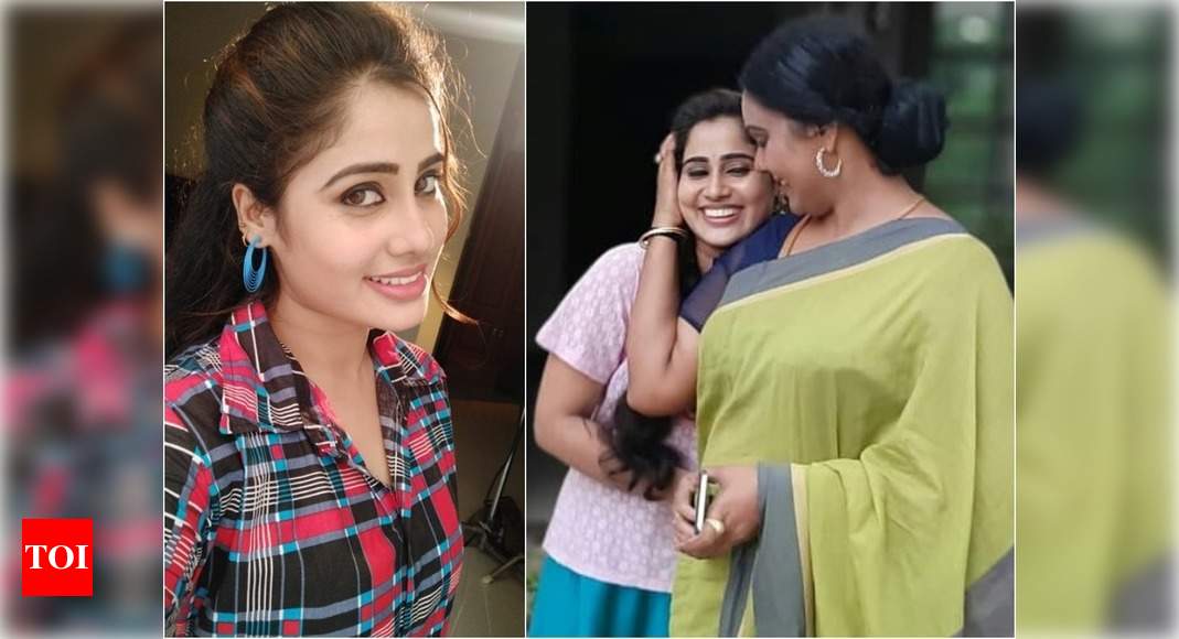 Manjil Virinja Poovu Actress Jismy Flaunts Her Love For Her On Screen Partner In Crime Rekha