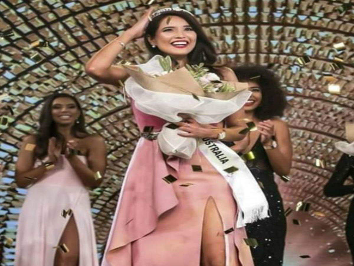 Indian Australian Beauty Crowned Miss Universe Australia 2019