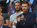 Beckham shows support as England women's football team beat Norway