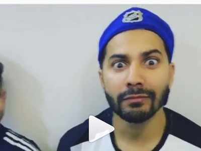 Varun Dhawan treat his fans with a super funny video | Hindi Movie News -  Times of India