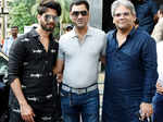 Shahid Kapoor, Murad Khetani and Ashwin Varde