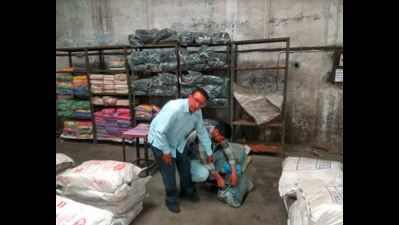 PPCB and municipal corporation raid seven plastic carry bags manufacturing unit