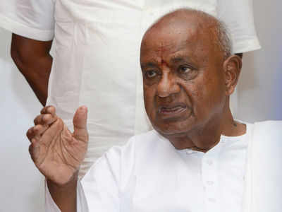 Gowda hits out at BJP for questioning Kumaraswamy's US trip