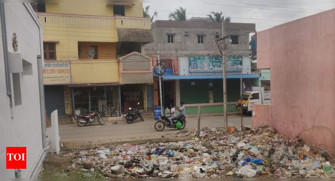 Open Ground Used as Garbage Dump - Times of India