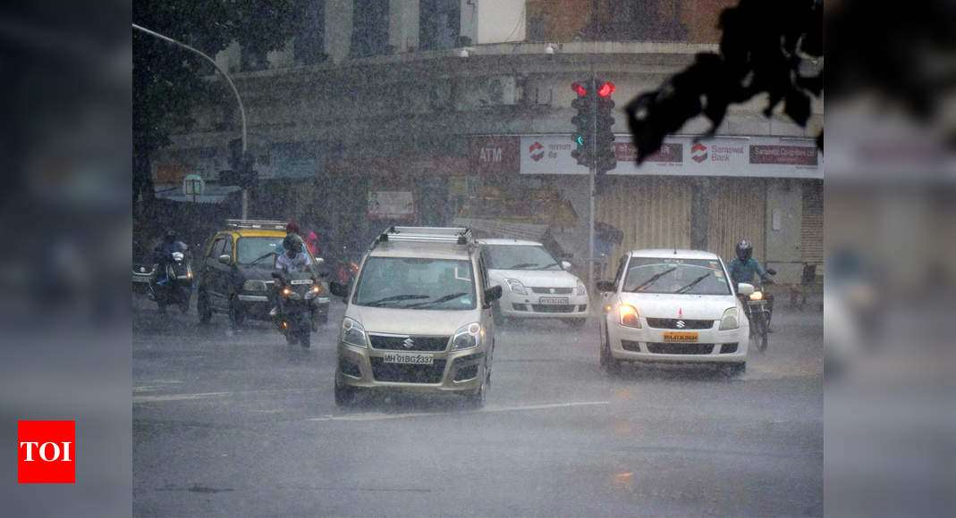 Rain in Mumbai: Heavy rains lash Palghar, long distance trains affected ...