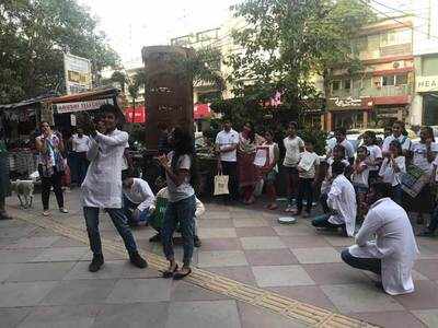 Street play held at Green Park to increase waste segregation awareness
