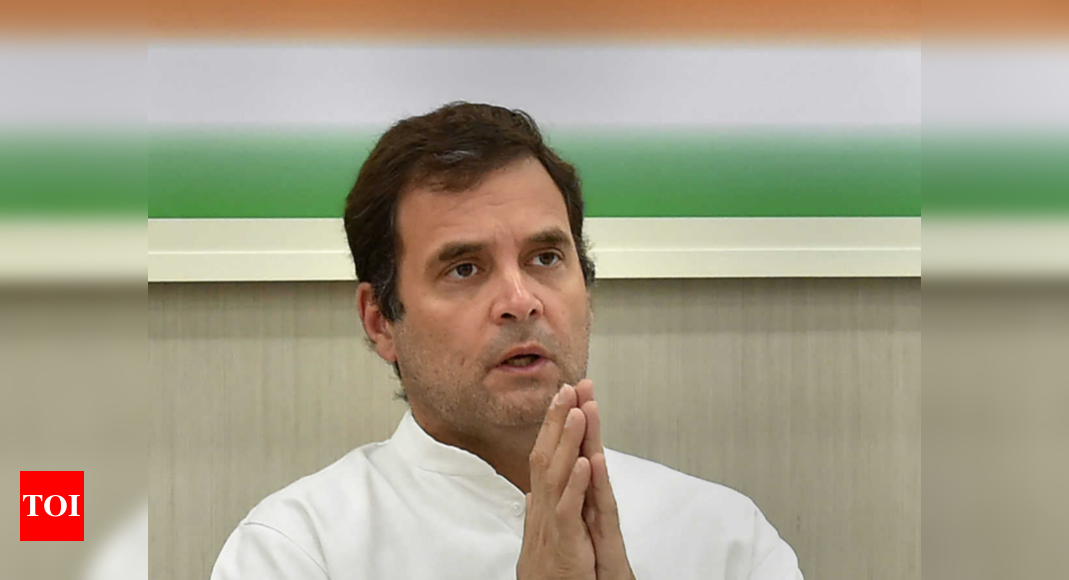 Rahul Gandhi Discusses Political, Security Situation With Jammu And ...