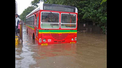 Mumbai rains: BEST buses submerged in water, 152 breakdowns