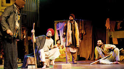 Enacting the realities of life on stage