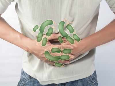 What causes food infection?