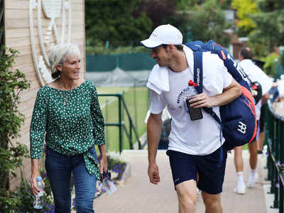 Wimbledon 2019: Keep the lady happy, mom Judy tells Murray | Tennis News -  Times of India