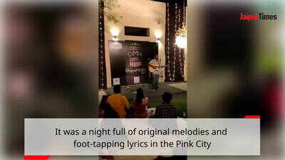 All about original melodies and good music at this event in Jaipur