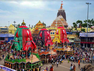 Puri welcomes 6 lakh devotees to annual Jagannath Rath yatra | Bhubaneswar  News - Times of India