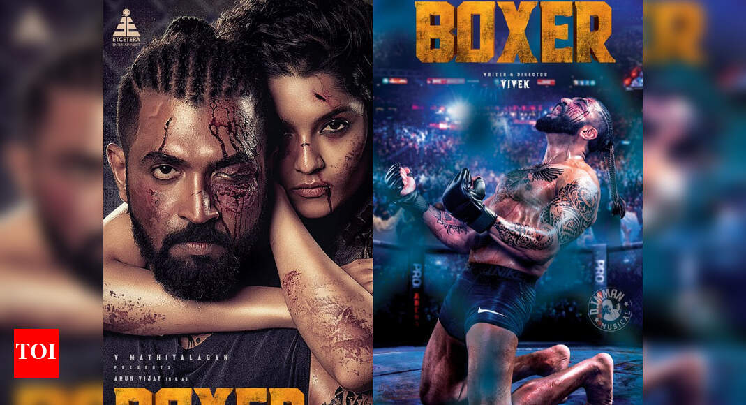 Arun Vijay's starrer 'Boxer's' first look unveiled Tamil Movie News