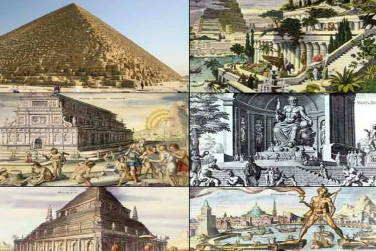Tracing 7 Wonders of the Ancient World in pictures