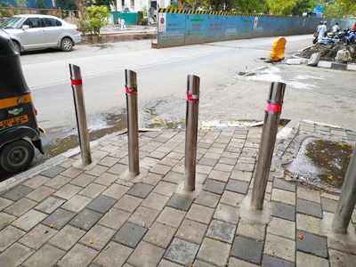 Wheelchair Friendly Footpaths - Times of India