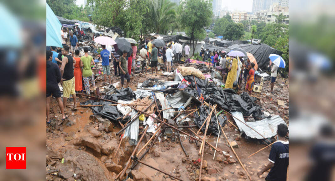 One more dies in Malad wall crash Mumbai News Times of India