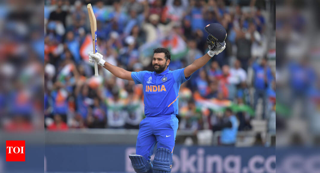 Rohit Sharma first batsman to hit five centuries in a World Cup ...