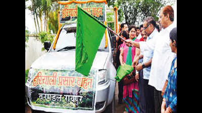 Raipur: Home delivered, free-of-cost saplings are just a call away