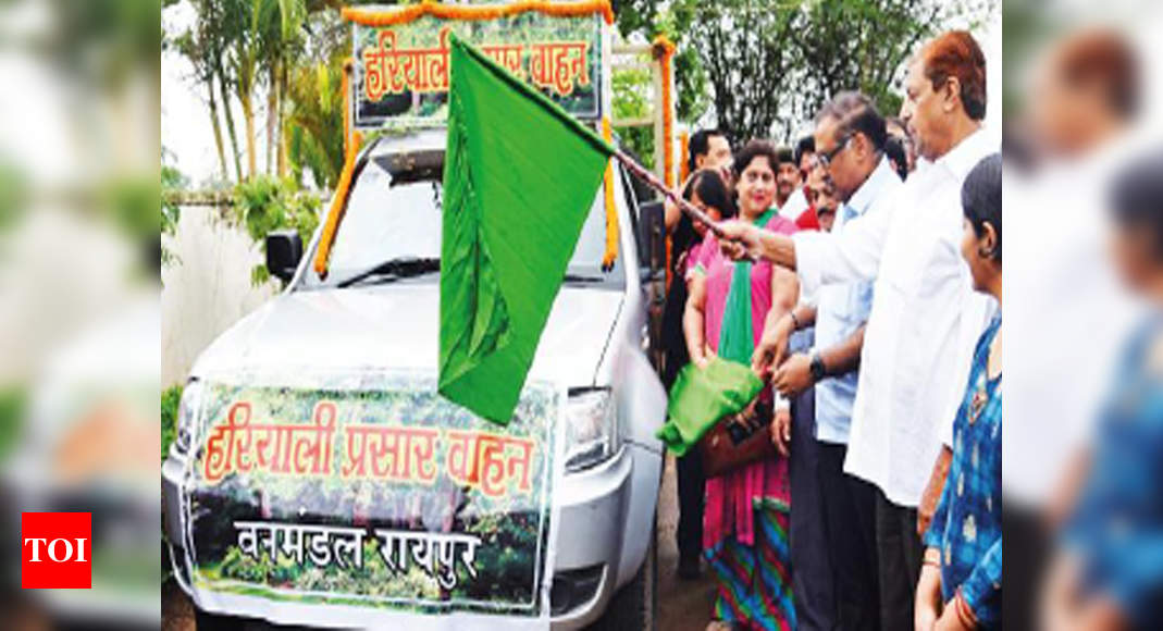 Raipur: Home delivered, free-of-cost saplings are just a call away