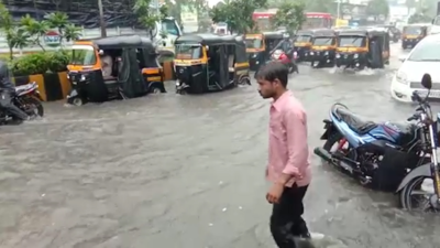 Mumbai rains: Navi Mumbai remains waterlogged as heavy rains continue