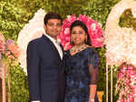 Apoorva and Anupam’s lavish wedding reception