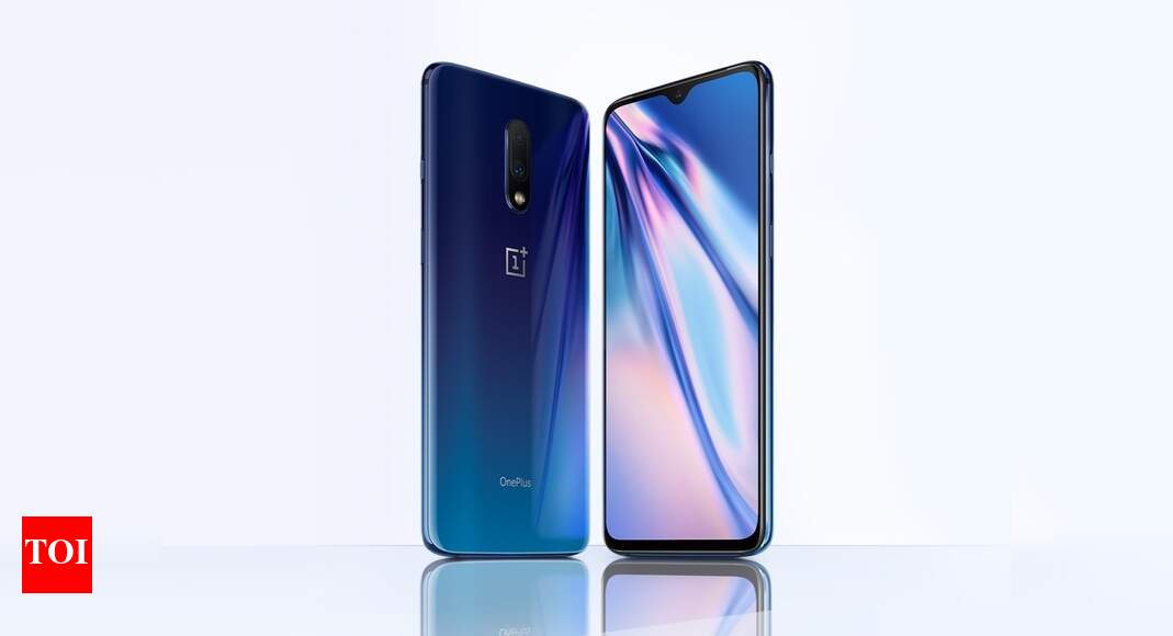 OnePlus 7: OnePlus 7 Mirror Blue unboxing and quick look video