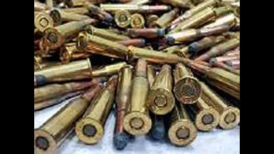 Father-son held with huge cache of ammunition in south Delhi