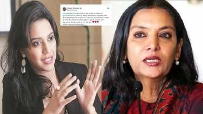 Swara Bhasker supports Shabana Azmi over her remarks on government