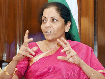 Finance ministry restricts entry of media, Sitharaman says 'no ban'