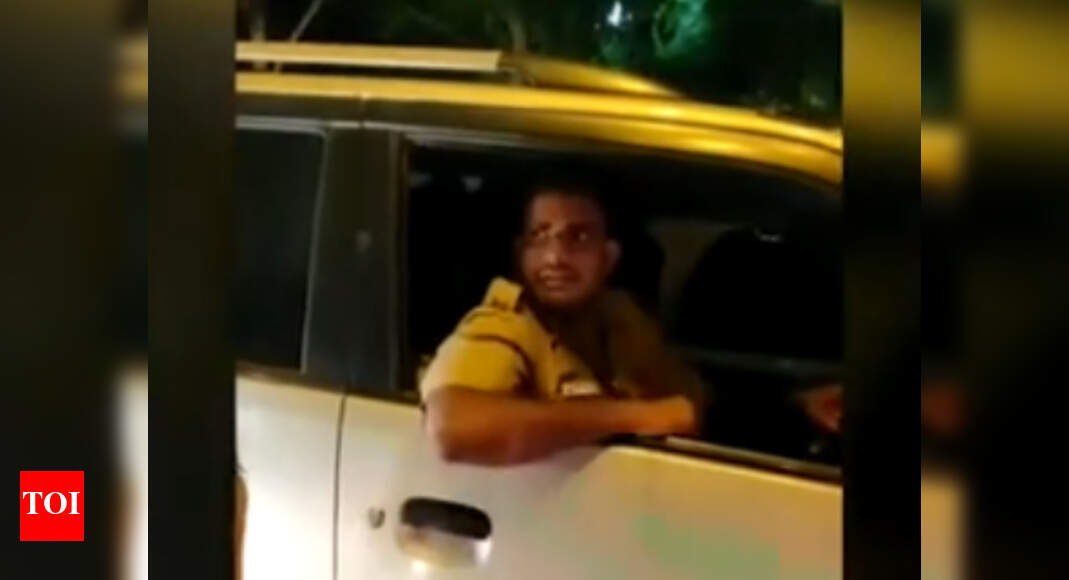DCW notice on drunk cop ‘misbehaving’ with woman | Delhi News - Times ...