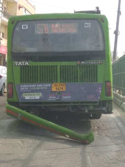 Poorly maintained DTC buses