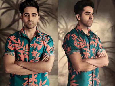 Ayushmann Khurrana makes a style statement in foliage prints for a MensXP photoshoot