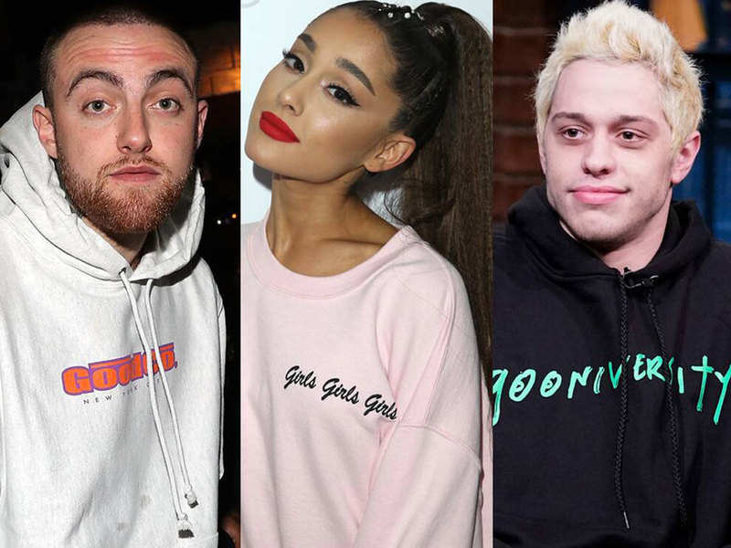 Ariana Grande Opens Up About Mac Miller And Pete Davidson English Movie News Times Of India