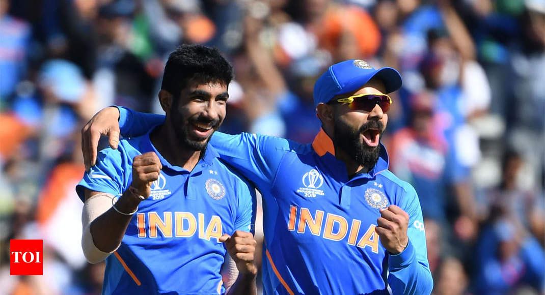 Watch: Batting genius Virat Kohli tries to bowl like Jasprit Bumrah ...