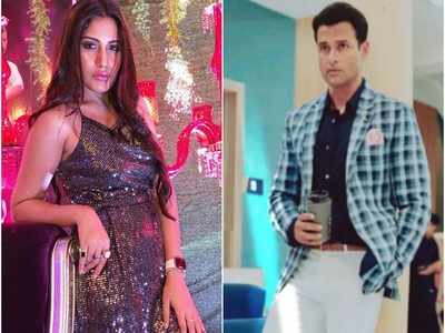 Surbhi Chandna calls her Sanjivani 2 co-star Rohit Roy 'sexy and suave'; see her post